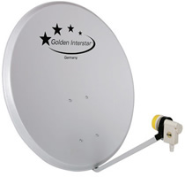 Антенна спутниковая Golden Interstar 0,60м, SatSERVIS - спутниковое телевидение