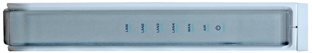 Индикаторы лицевой панели роутера ASUS RT-N15