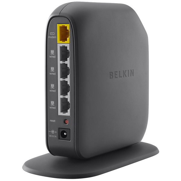 Разъемы для подключения роутера Belkin F7D1301r