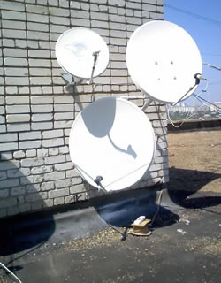установка антенны спутниковой